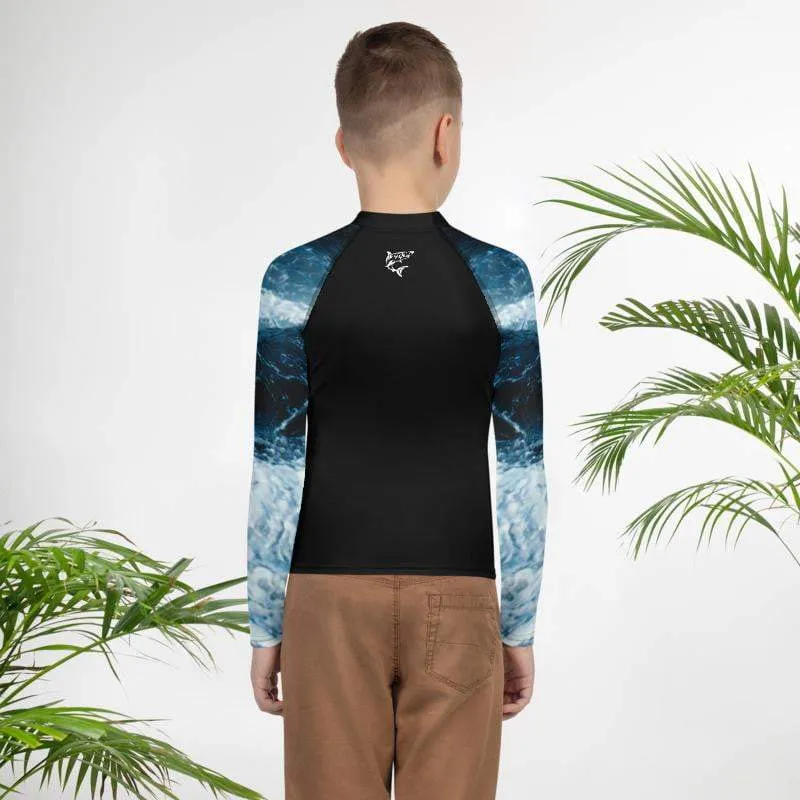 Wild Tides ~ Youth Rash Guard