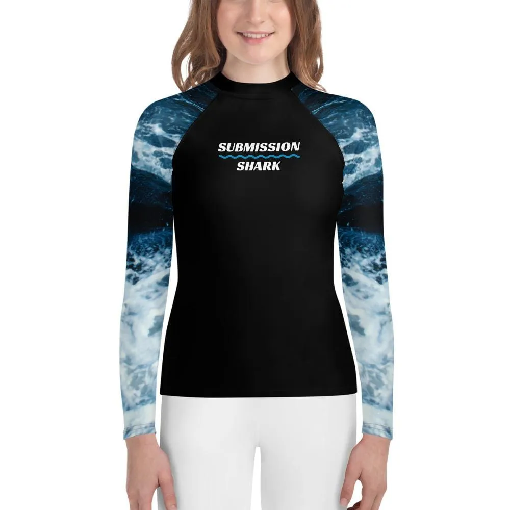 Wild Tides ~ Youth Rash Guard