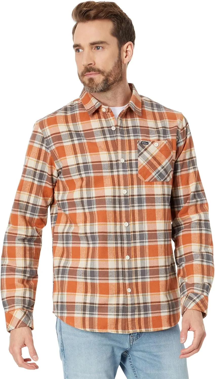 WINSLOW PLAID FLANNEL LONG SLEEVE SHIRT