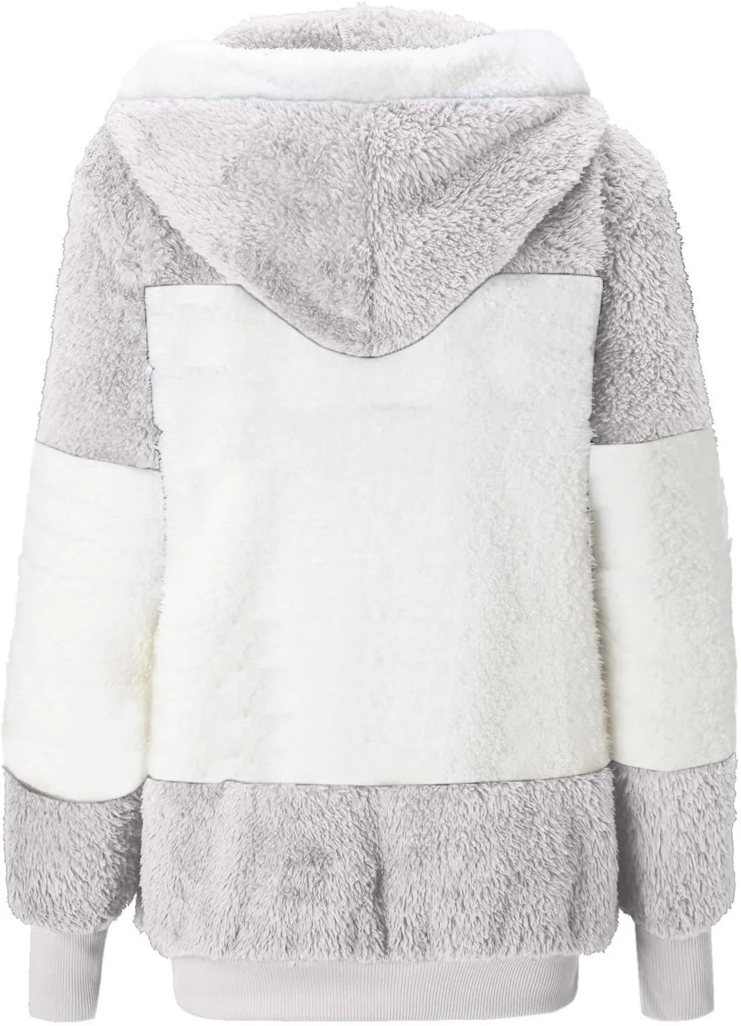 Winter Jackets For Women Zip Up Sherpa-Lined Long Sleeve Fall Jackets For Women 2024 Fleece Jacket Women Zip Up Hoodie Women