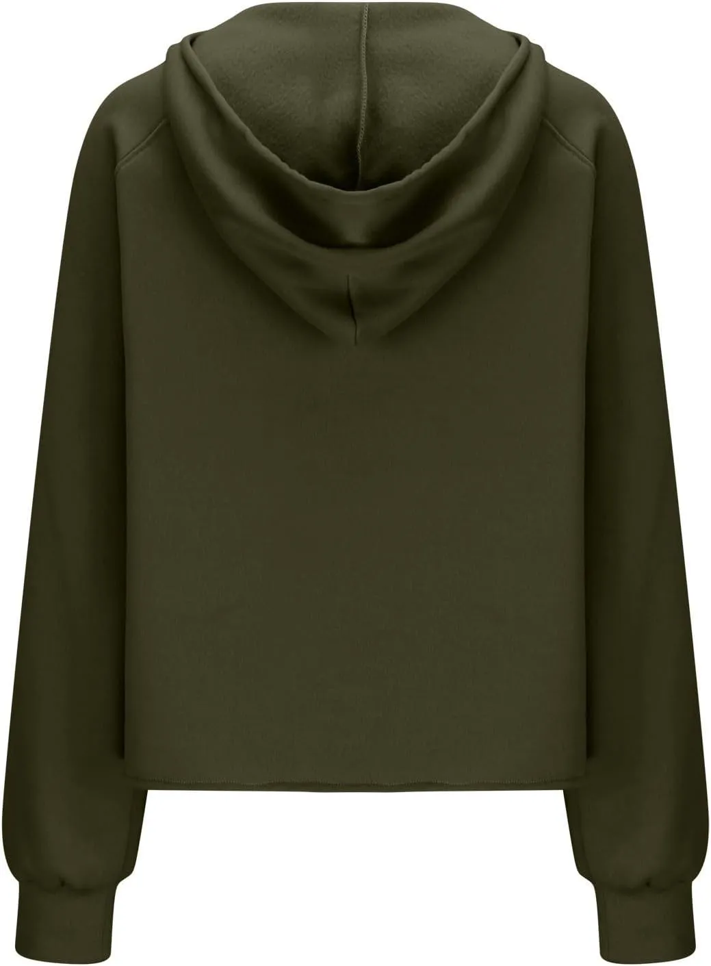 Women Half Zip Hooded Sweatshirt Thumb Hole Hoodie Pullover with Kangaroo Pocket Raglan Sleeve Quarter Zipper Hoodie