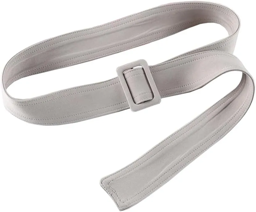 Women Wide Waist Belt Waistband Outerwear Ribbon Sash for Trench Coat