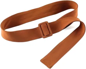 Women Wide Waist Belt Waistband Outerwear Ribbon Sash for Trench Coat