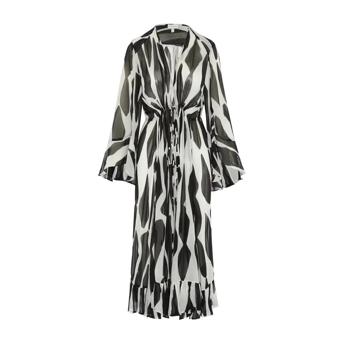 Women's Color Block One Piece Swimsuit or Bikini and Kimono or Cover Up Luxury Beach Swimwear
