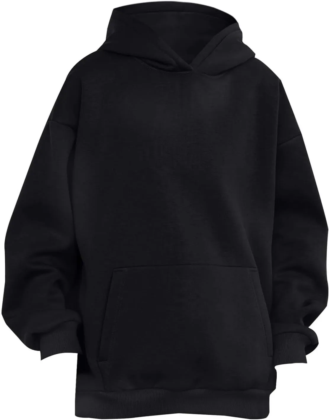 Womens Hoodies Y2k Oversized Sweatshirt Trendy Long Sleeve Fleece Hoodies Winter Fall Comfort Pullover with Pocket