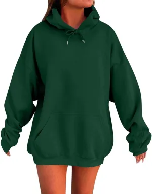 Womens Oversized Hoodies Sweatshirts Fleece Pullover Tops Sweaters Casual Comfy Fall Fashion Outfits Clothes 2024