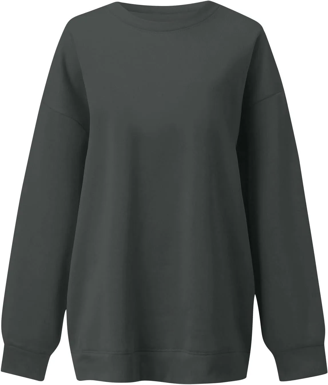 Womens Oversized Sweatshirts Crew Neck Pullover Sweaters Casual Comfy Fall Fashion Outfits Clothes 2024