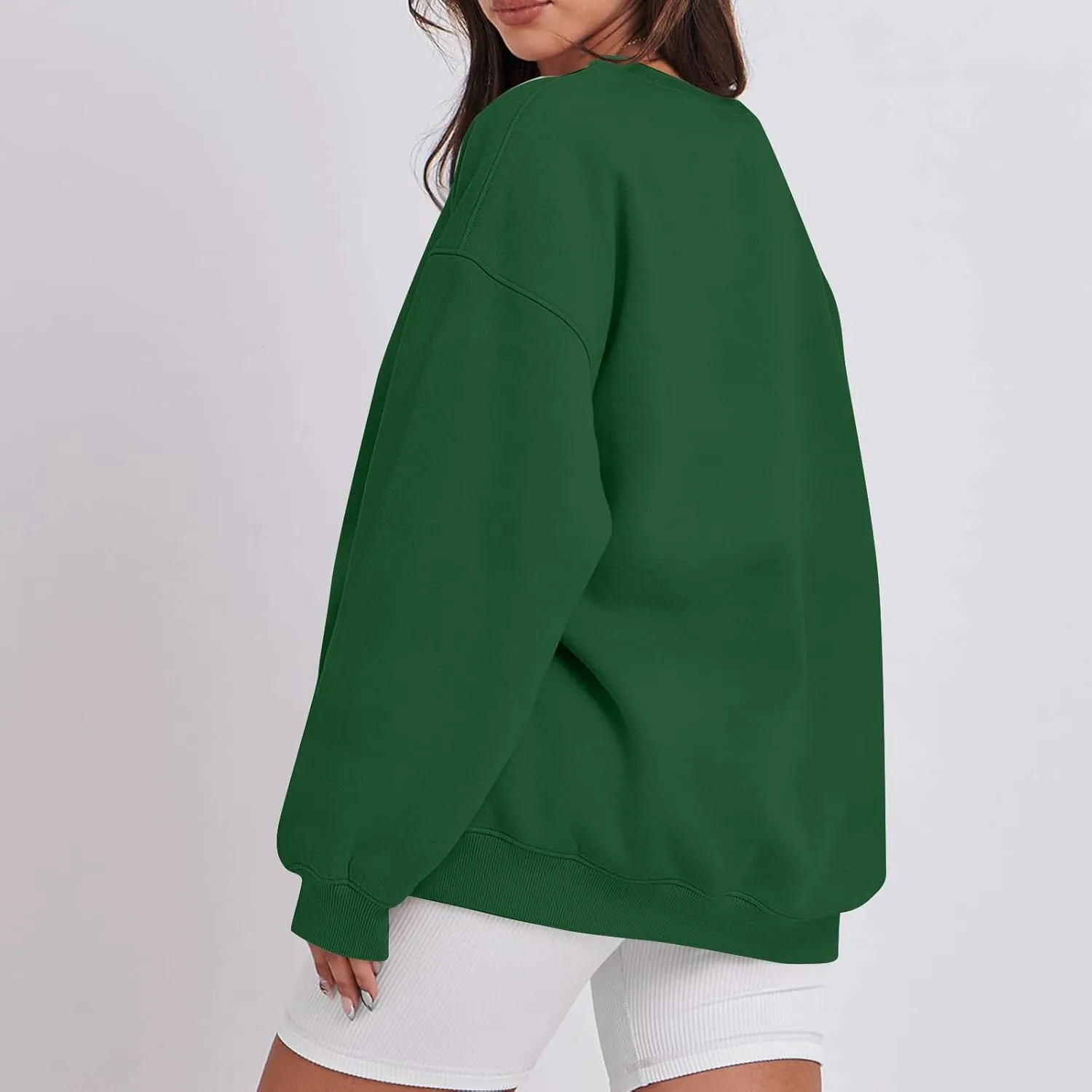 Womens Oversized Sweatshirts Crew Neck Pullover Sweaters Casual Comfy Fall Fashion Outfits Clothes 2024