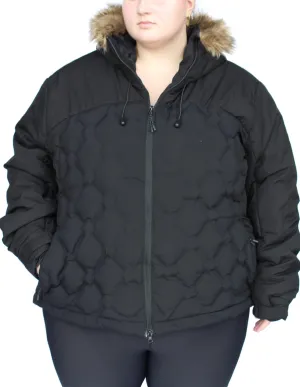 Women's Plus Size Hail Stone 1X-3X Down Alternative Coat Jacket