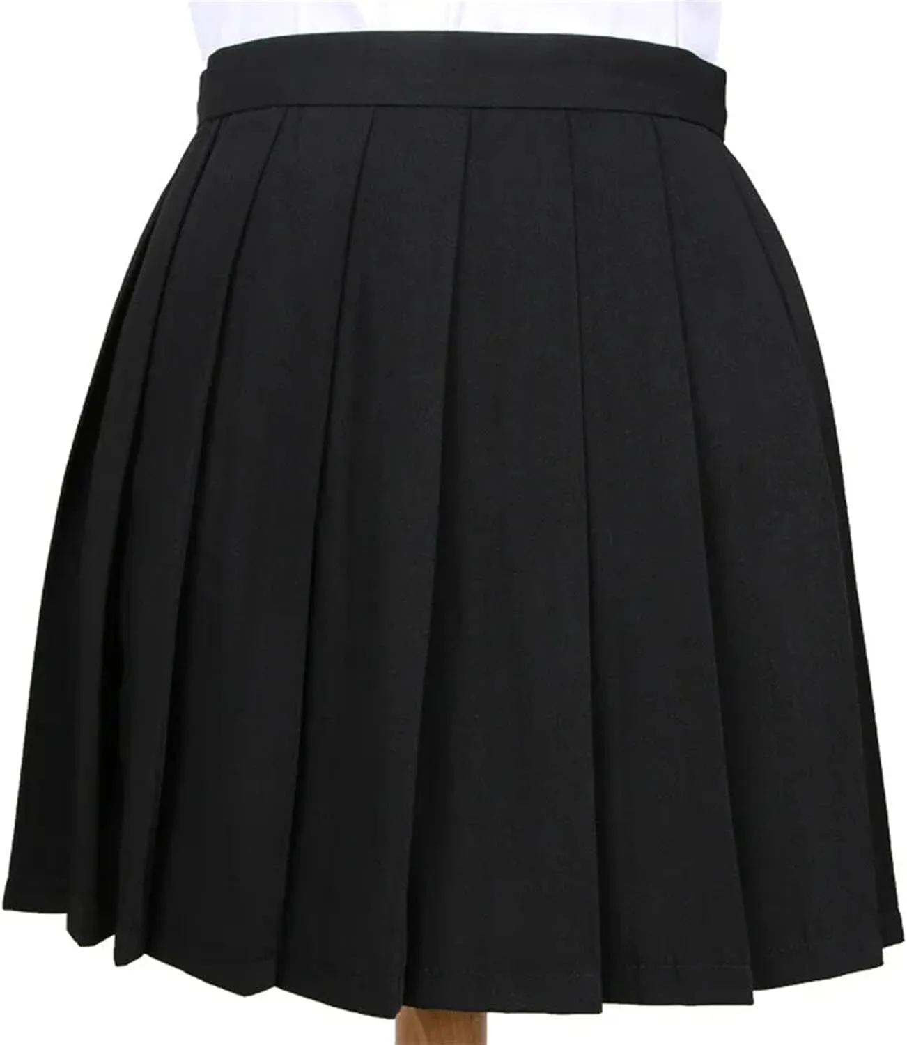 Women's School Short Dresses Slim Fit Students Pleated Uniforms Suit Athletic Mini Skirts