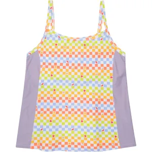 Women’s Strappy A-Line Tankini Top | “Gamified”