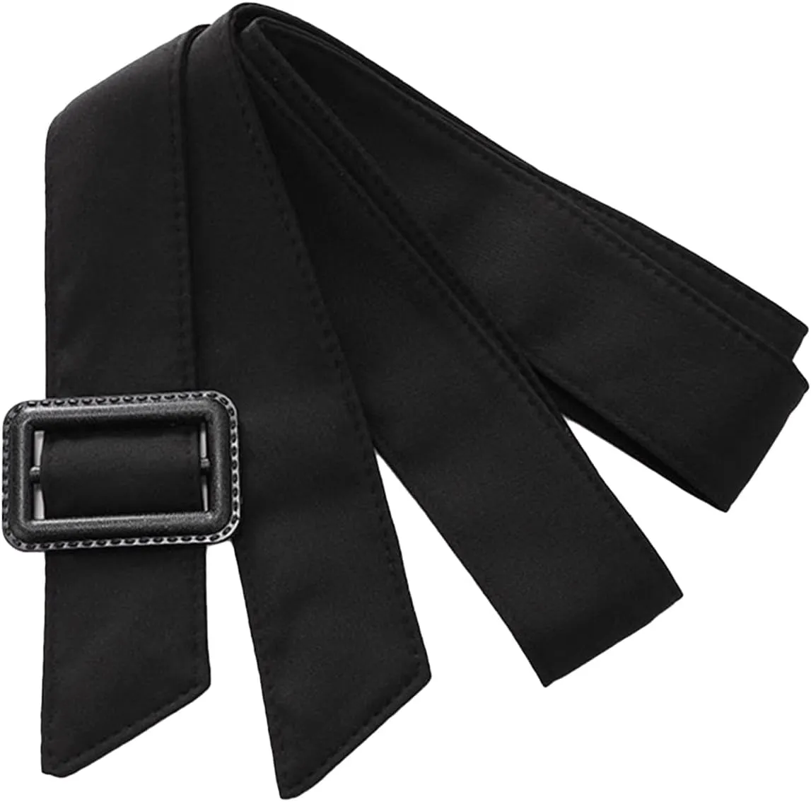 Women's Trench Coat Belt for Replacement Overcoat Waist Belt Wide Decorated Coat Belts Black 170cm