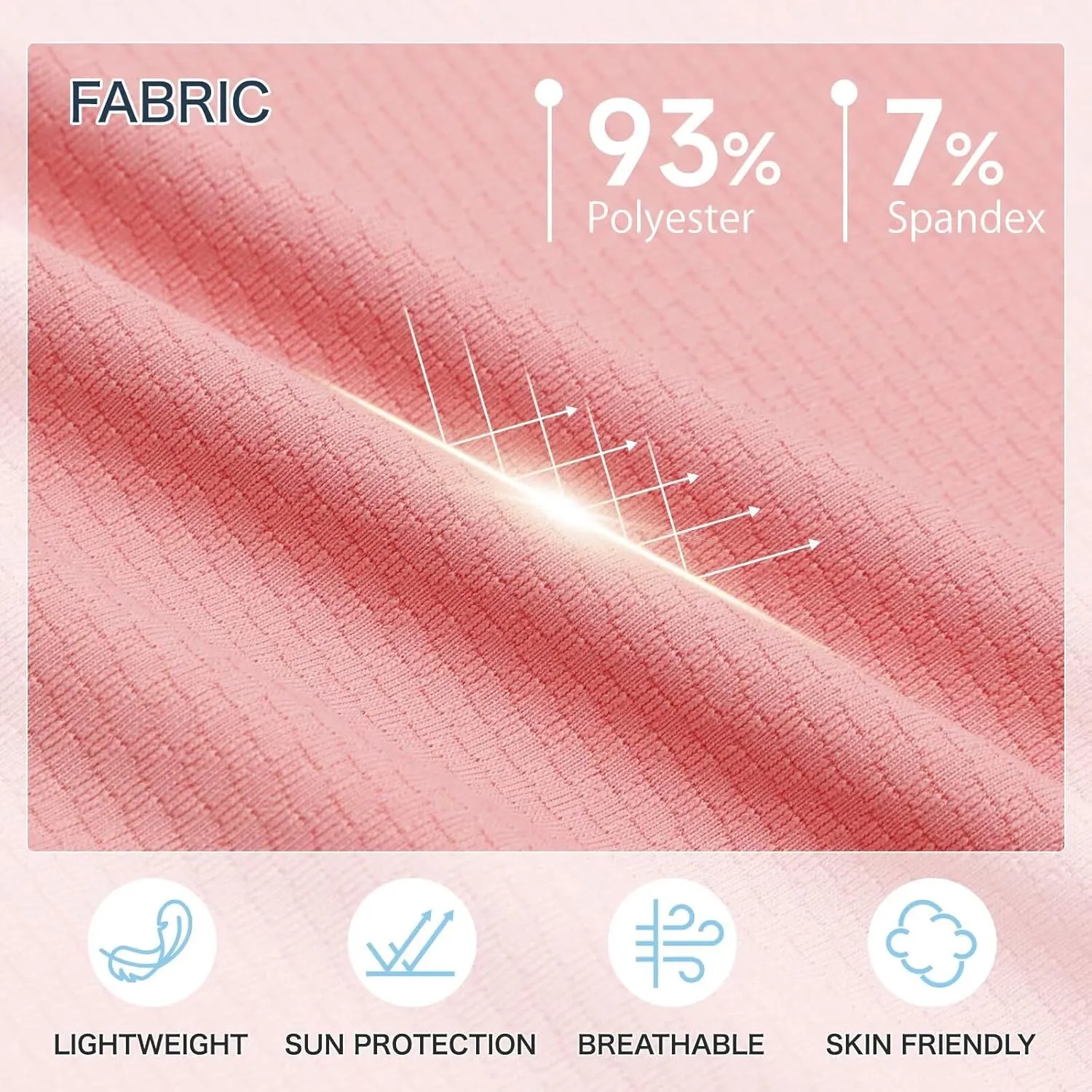 Women's UPF 50  Sun Protection Jacket Lightweight Cooling Long Sleeve Sun Shirt with Hoodie Brim for Outdoor Hiking