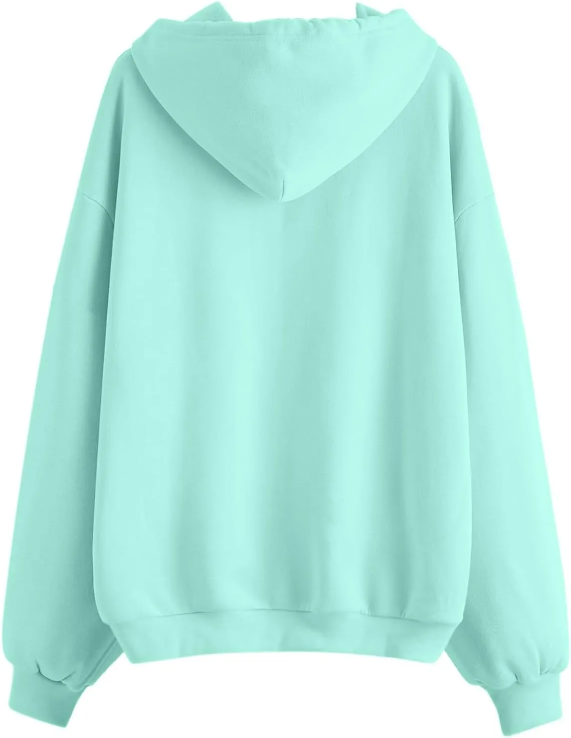 Women's Zip Up Y2K Hoodies Plus Size Trendy 2024 Jackets Long Sleeve Jacket Cute Drawstring Zip Up Hoodie