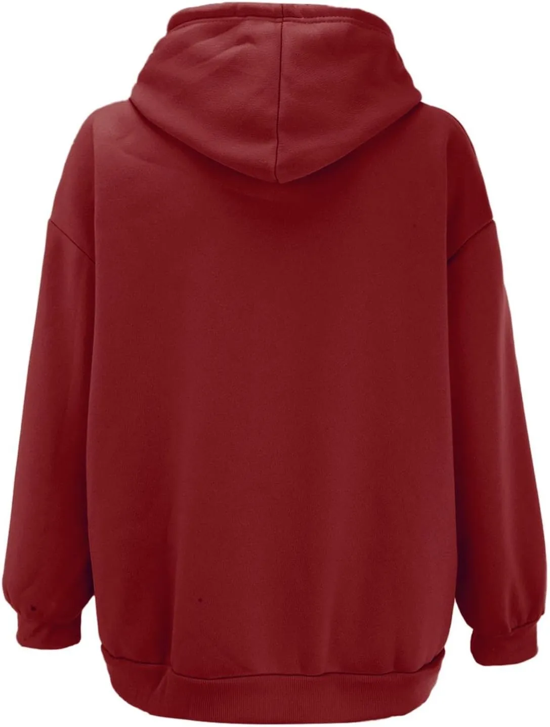 Women's Zip Up Y2K Hoodies Plus Size Trendy 2024 Jackets Long Sleeve Jacket Cute Drawstring Zip Up Hoodie