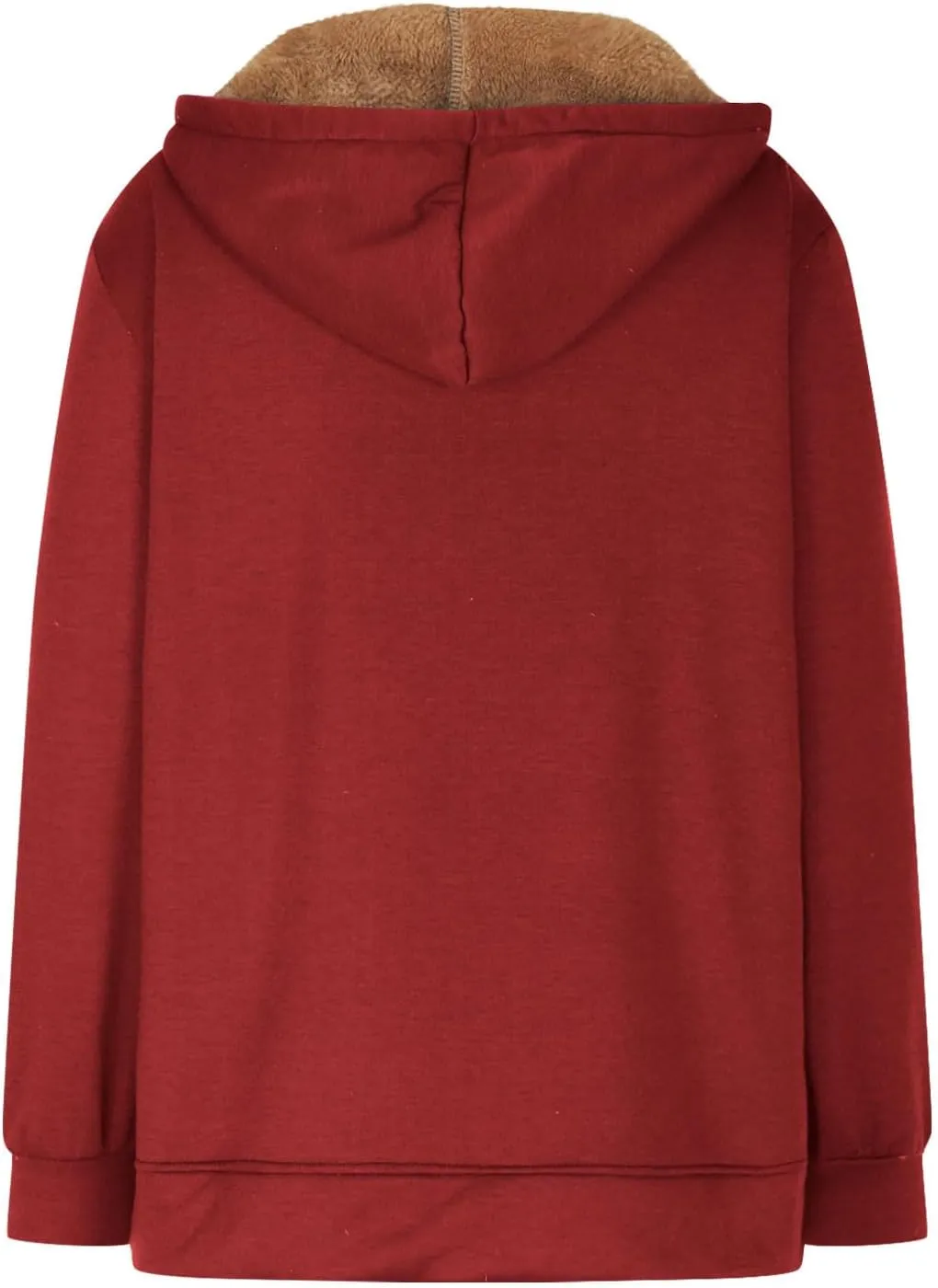Womens Zipper Hoodies Warm Fleece Zip Jackets for Women Full Zip Up Sweatshirts Hoodie, Fleece Lined Jacket, Winter