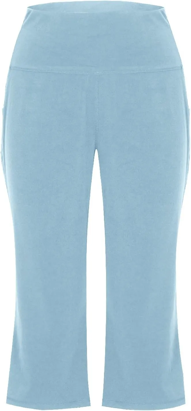 Work Out Gym Yoga Trousers Pants for Juniors Fall Summer High Cut Flare Wide Leg Trousers Pants Women 2025