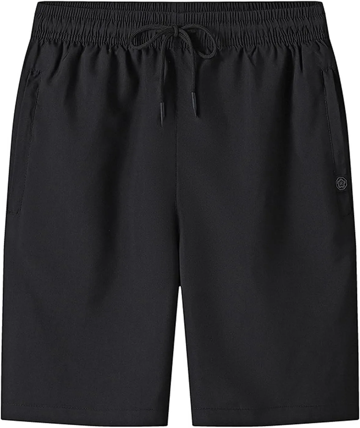 Ymosrh Men's Athletic Shorts Fashionable Pocket Zipper Casual Loose Fitting Work Shorts Shorts, M-8XL