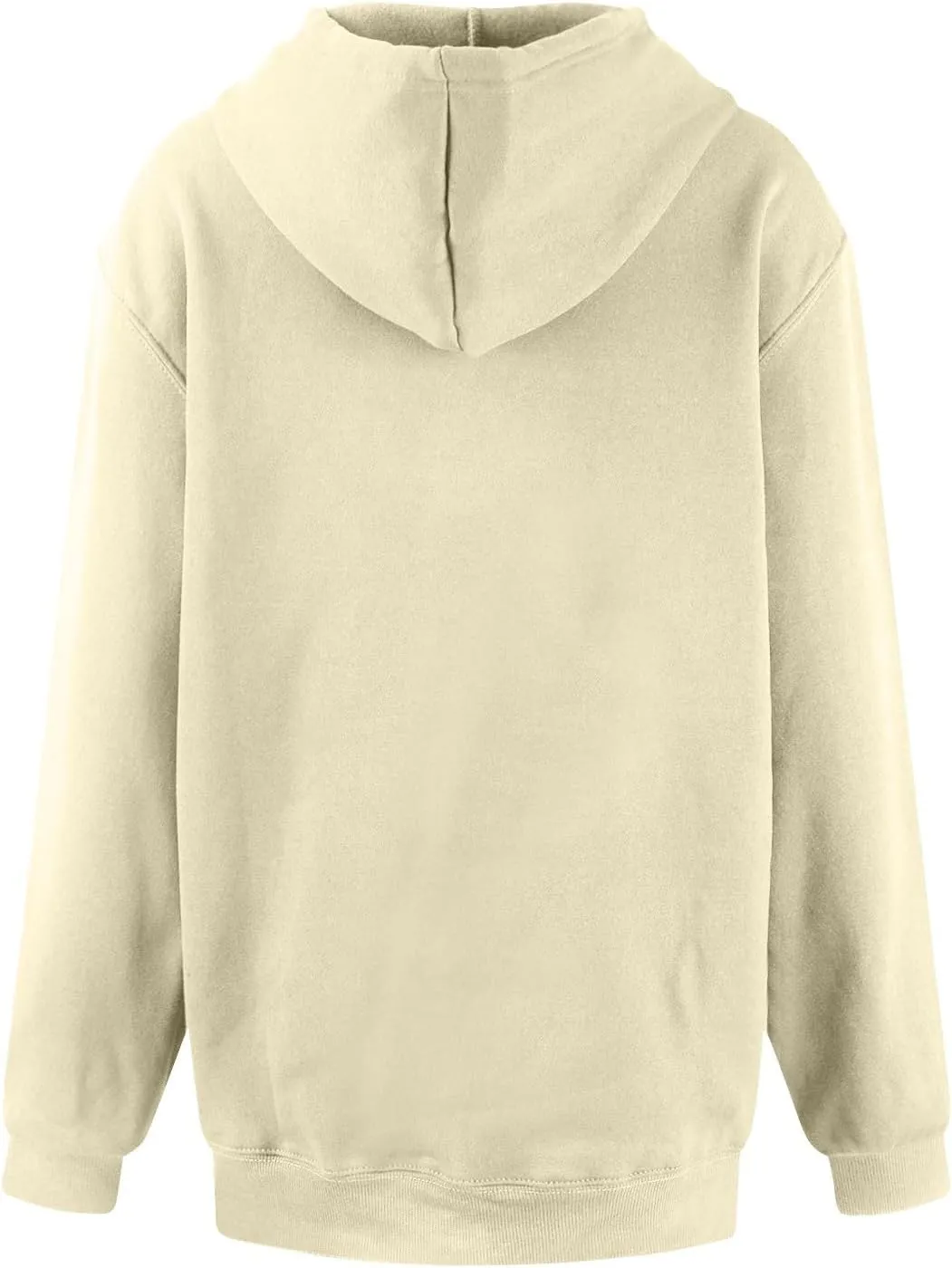 Zip Up Hoodie for Women 2024 Fall Oversized Sweatshirt Cute Long Sleeve Jacket Crewneck Hooded Outerwear with Pocket