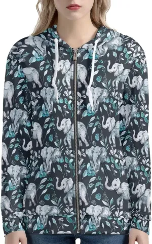 Zip Up Hoodie for Women Jacket